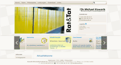 Desktop Screenshot of kowarik.at